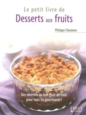 cover image of Desserts aux fruits